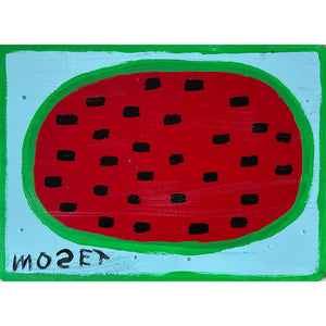 Watermelon On Blue 2 Mose Tolliver