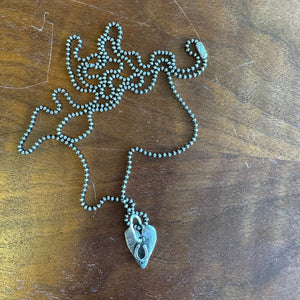 Heart w/ Horseshoe – Necklace Margaret Sullivan