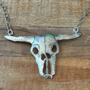 Large Longhorn Necklace Margaret Sullivan