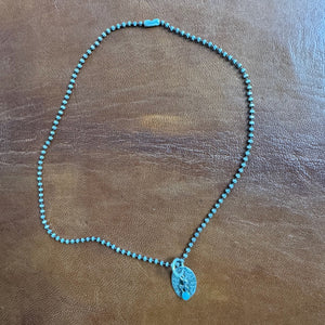 Tiny Bad Ass Turquoise Necklace Margaret Sullivan