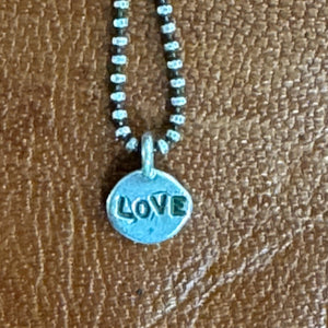 Tiny LOVE Necklace Margaret Sullivan